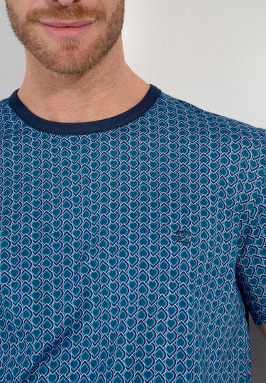 Martinez Short Sleepwear | Blue Print 403052-I0BI